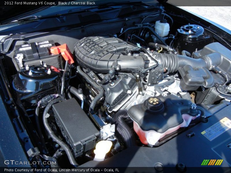 Black / Charcoal Black 2012 Ford Mustang V6 Coupe