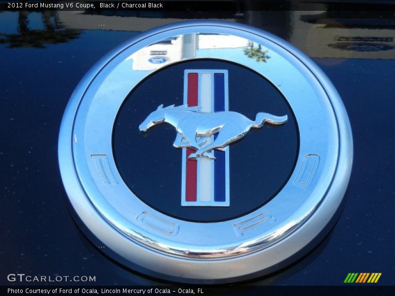 Black / Charcoal Black 2012 Ford Mustang V6 Coupe