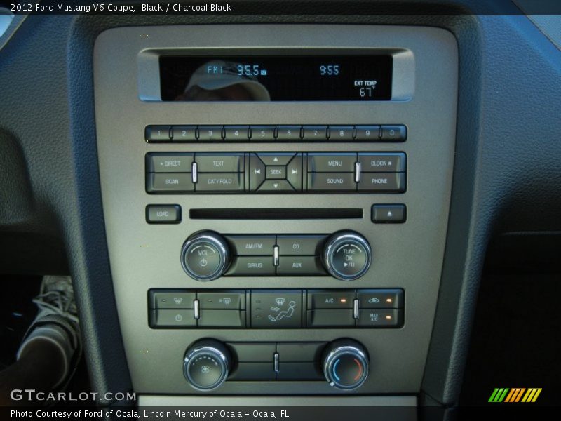 Black / Charcoal Black 2012 Ford Mustang V6 Coupe