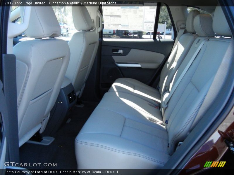  2012 Edge Limited Medium Light Stone Interior