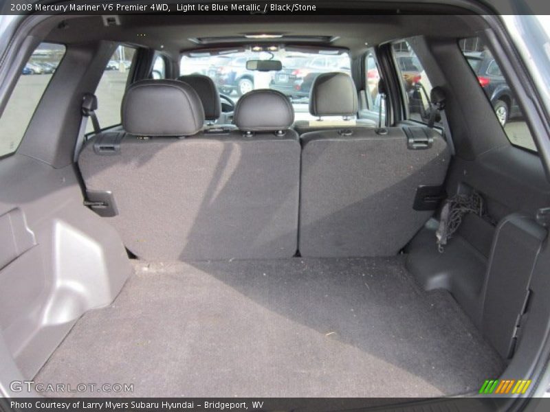 Light Ice Blue Metallic / Black/Stone 2008 Mercury Mariner V6 Premier 4WD