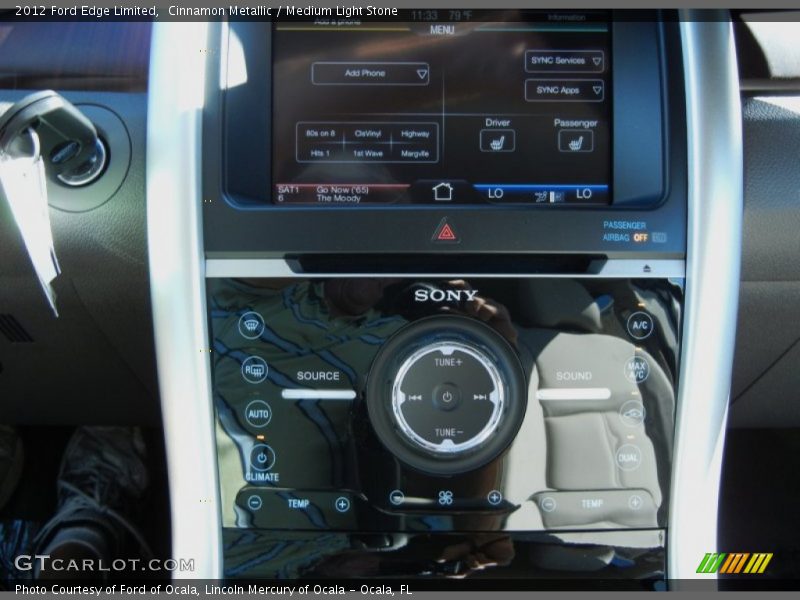 Cinnamon Metallic / Medium Light Stone 2012 Ford Edge Limited