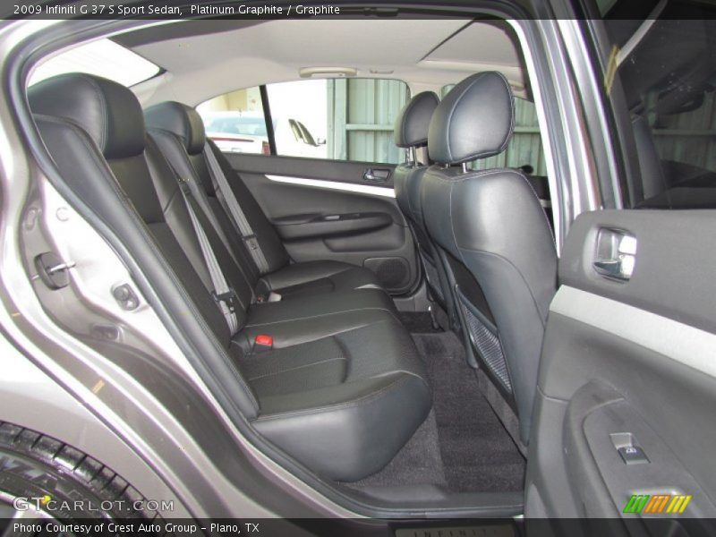 Platinum Graphite / Graphite 2009 Infiniti G 37 S Sport Sedan