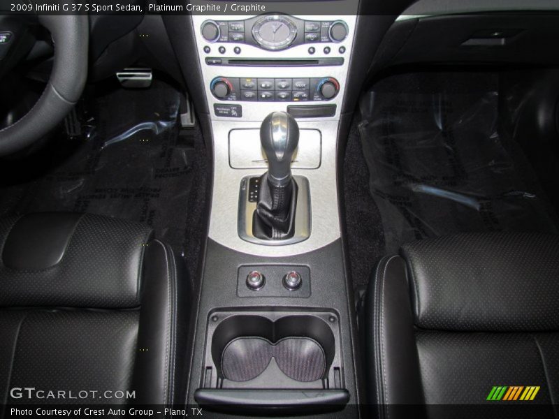 Platinum Graphite / Graphite 2009 Infiniti G 37 S Sport Sedan