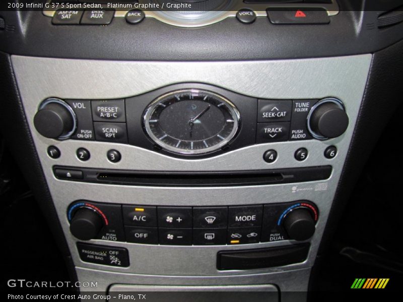 Platinum Graphite / Graphite 2009 Infiniti G 37 S Sport Sedan