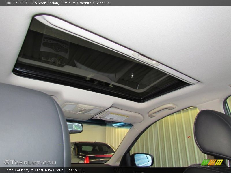 Platinum Graphite / Graphite 2009 Infiniti G 37 S Sport Sedan