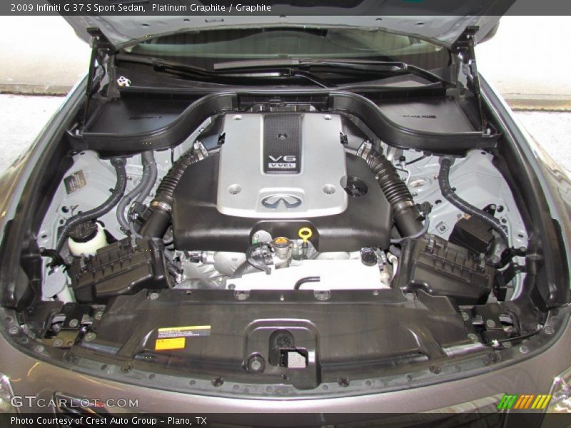 Platinum Graphite / Graphite 2009 Infiniti G 37 S Sport Sedan