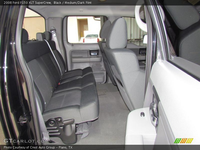 Black / Medium/Dark Flint 2008 Ford F150 XLT SuperCrew