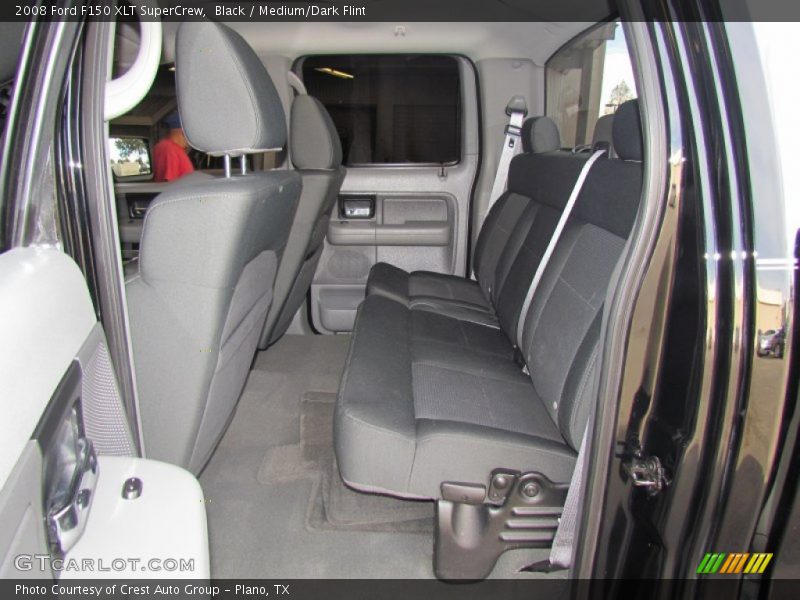 Black / Medium/Dark Flint 2008 Ford F150 XLT SuperCrew