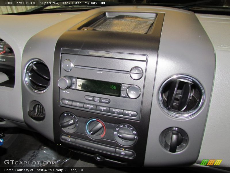 Black / Medium/Dark Flint 2008 Ford F150 XLT SuperCrew