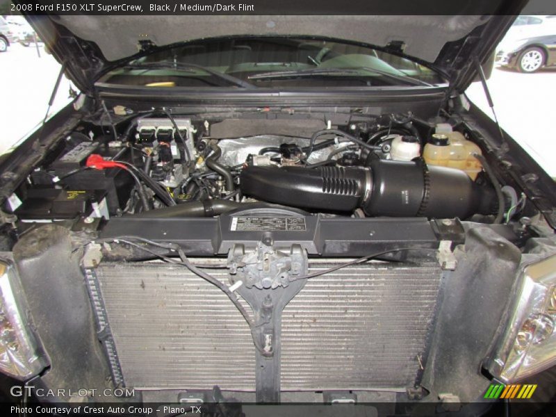 Black / Medium/Dark Flint 2008 Ford F150 XLT SuperCrew