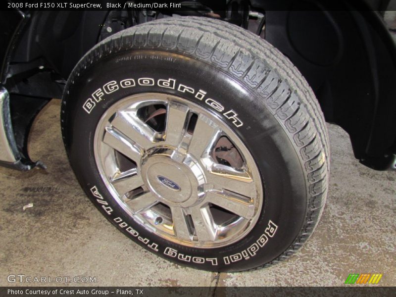 Black / Medium/Dark Flint 2008 Ford F150 XLT SuperCrew