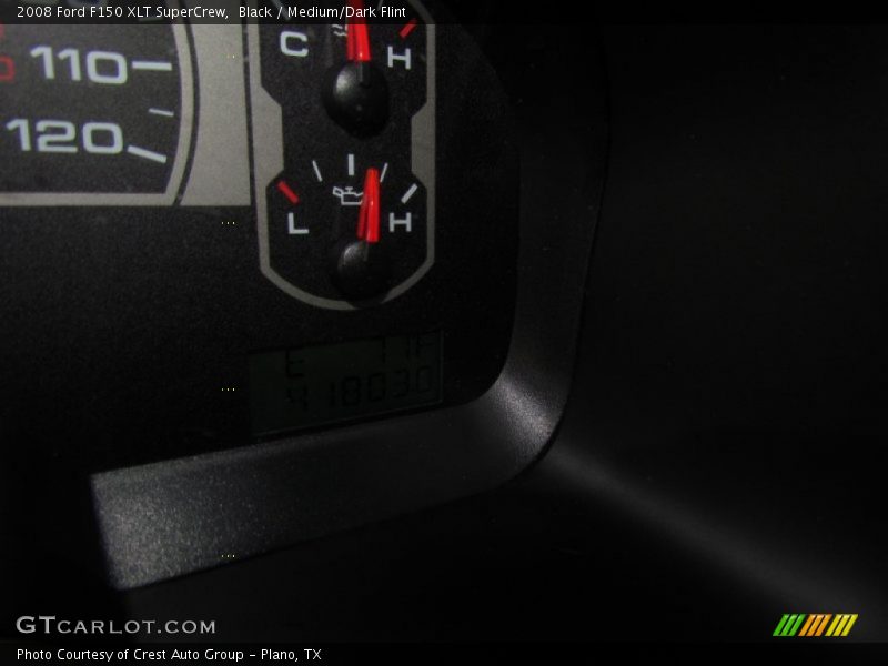 Black / Medium/Dark Flint 2008 Ford F150 XLT SuperCrew
