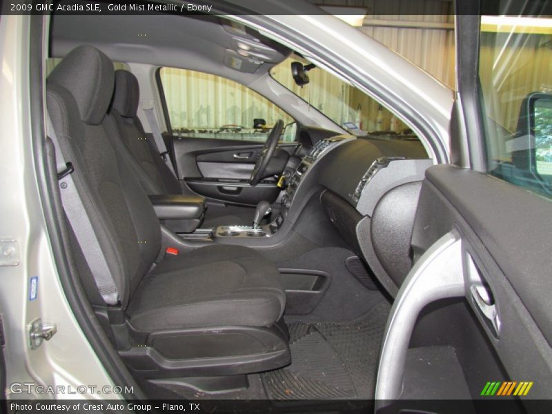 Gold Mist Metallic / Ebony 2009 GMC Acadia SLE