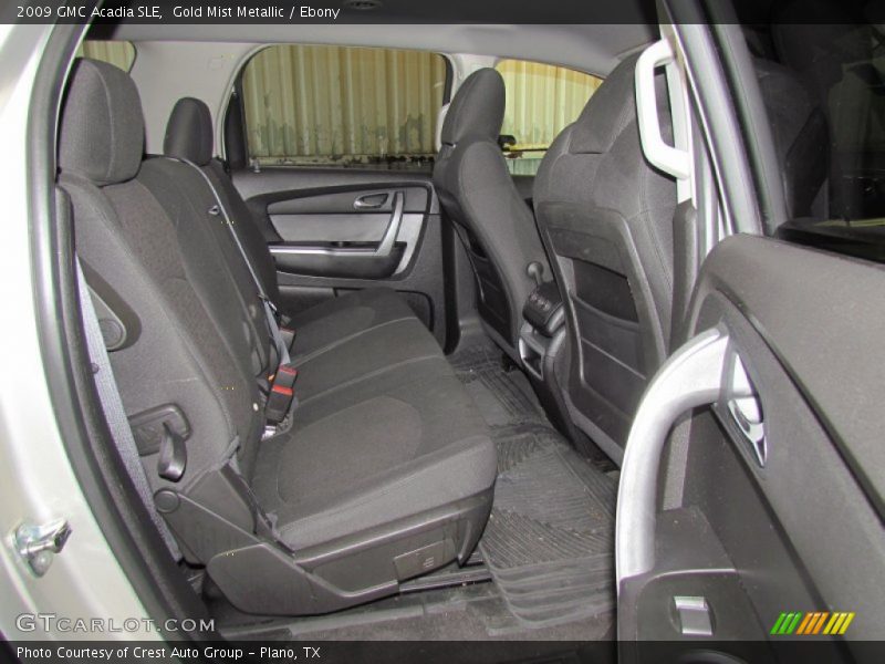 Gold Mist Metallic / Ebony 2009 GMC Acadia SLE