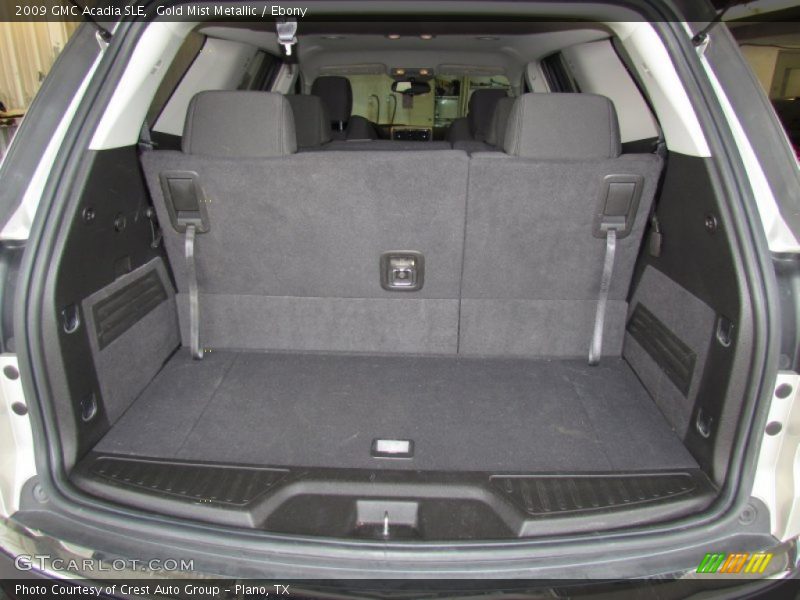 Gold Mist Metallic / Ebony 2009 GMC Acadia SLE