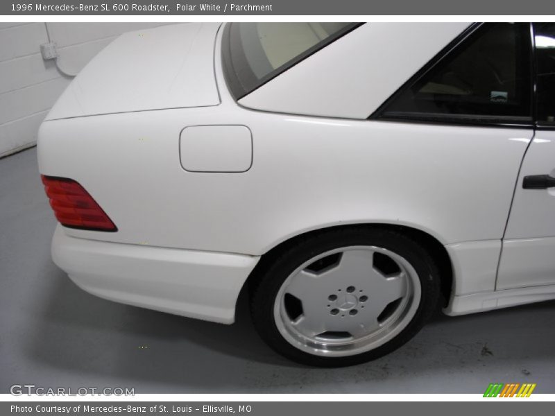 Polar White / Parchment 1996 Mercedes-Benz SL 600 Roadster