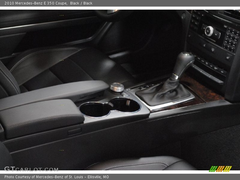 Black / Black 2010 Mercedes-Benz E 350 Coupe