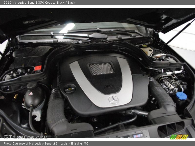 Black / Black 2010 Mercedes-Benz E 350 Coupe