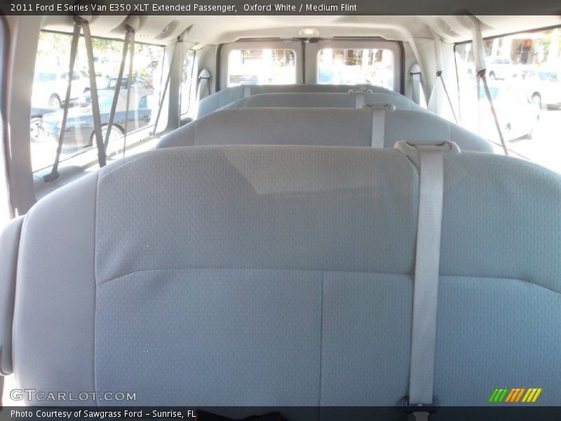 Oxford White / Medium Flint 2011 Ford E Series Van E350 XLT Extended Passenger