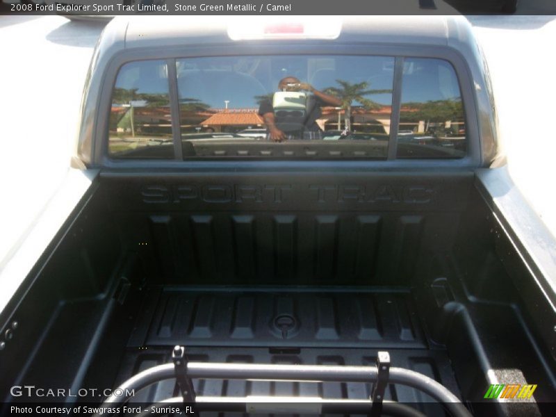 Stone Green Metallic / Camel 2008 Ford Explorer Sport Trac Limited