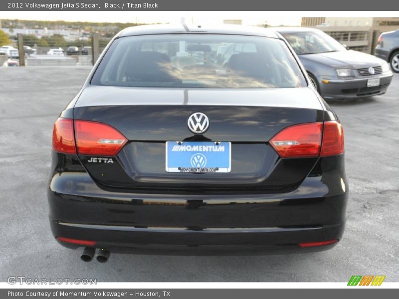 Black / Titan Black 2012 Volkswagen Jetta S Sedan