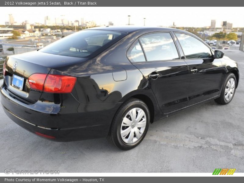 Black / Titan Black 2012 Volkswagen Jetta S Sedan