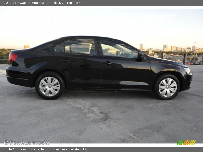 Black / Titan Black 2012 Volkswagen Jetta S Sedan