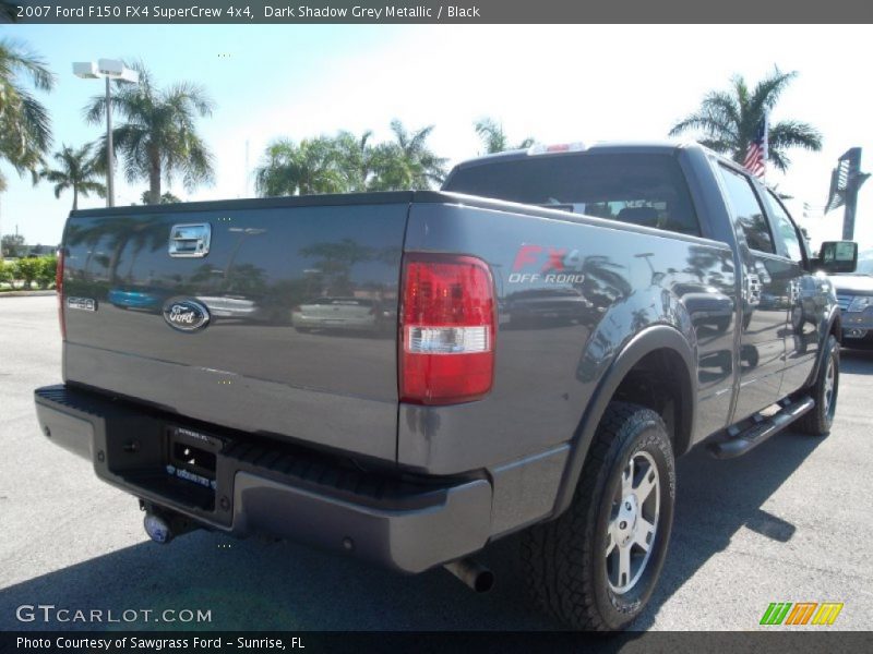 Dark Shadow Grey Metallic / Black 2007 Ford F150 FX4 SuperCrew 4x4