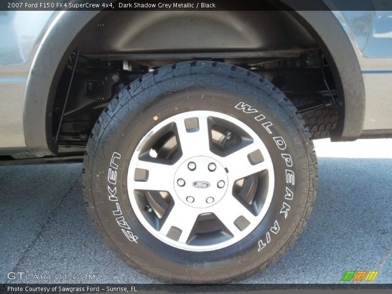 Dark Shadow Grey Metallic / Black 2007 Ford F150 FX4 SuperCrew 4x4