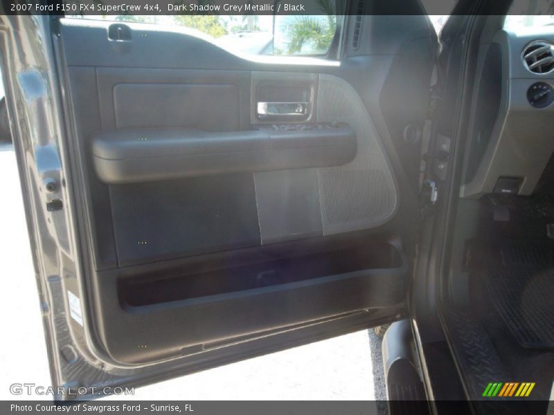 Dark Shadow Grey Metallic / Black 2007 Ford F150 FX4 SuperCrew 4x4