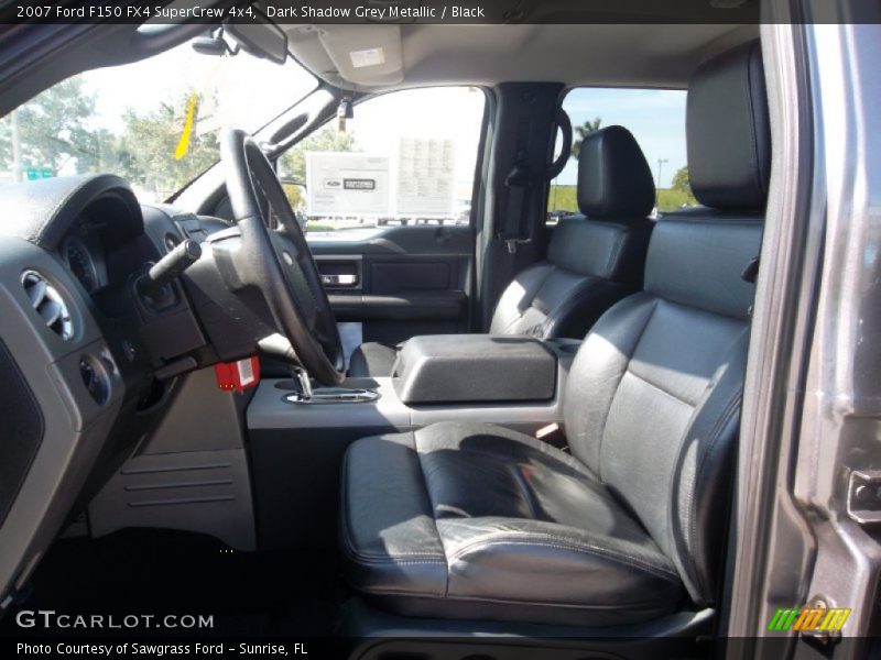 Dark Shadow Grey Metallic / Black 2007 Ford F150 FX4 SuperCrew 4x4