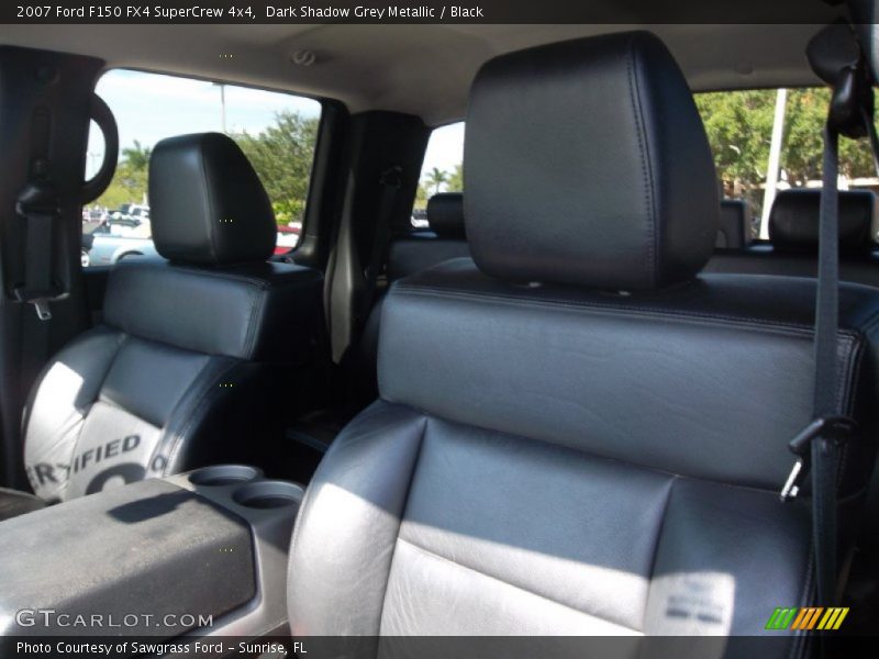 Dark Shadow Grey Metallic / Black 2007 Ford F150 FX4 SuperCrew 4x4