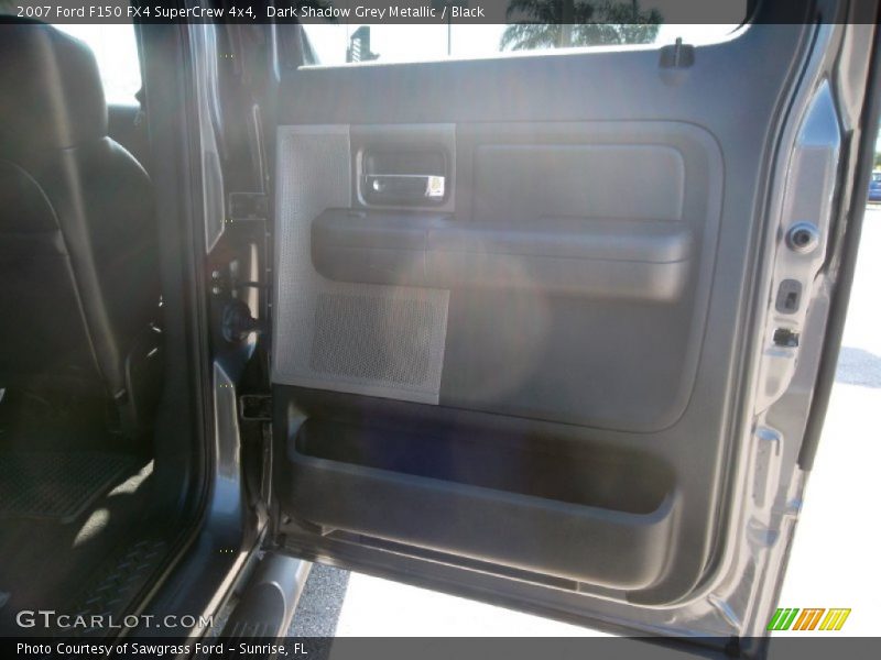 Dark Shadow Grey Metallic / Black 2007 Ford F150 FX4 SuperCrew 4x4