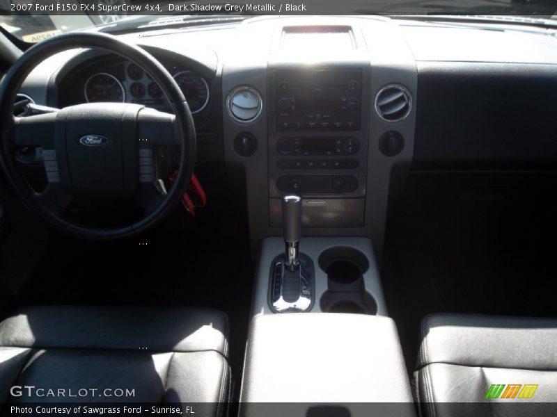 Dark Shadow Grey Metallic / Black 2007 Ford F150 FX4 SuperCrew 4x4