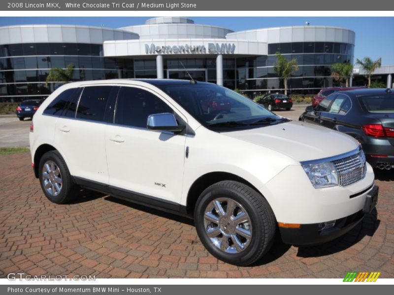 White Chocolate Tri Coat / Medium Light Stone 2008 Lincoln MKX