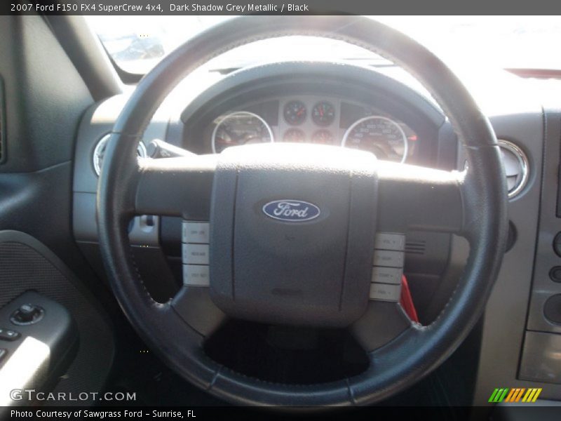 Dark Shadow Grey Metallic / Black 2007 Ford F150 FX4 SuperCrew 4x4
