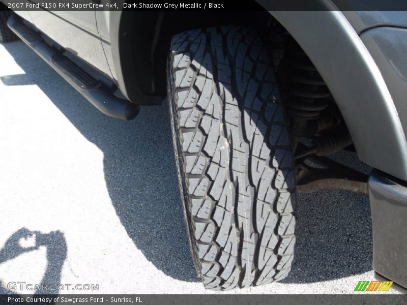 Dark Shadow Grey Metallic / Black 2007 Ford F150 FX4 SuperCrew 4x4