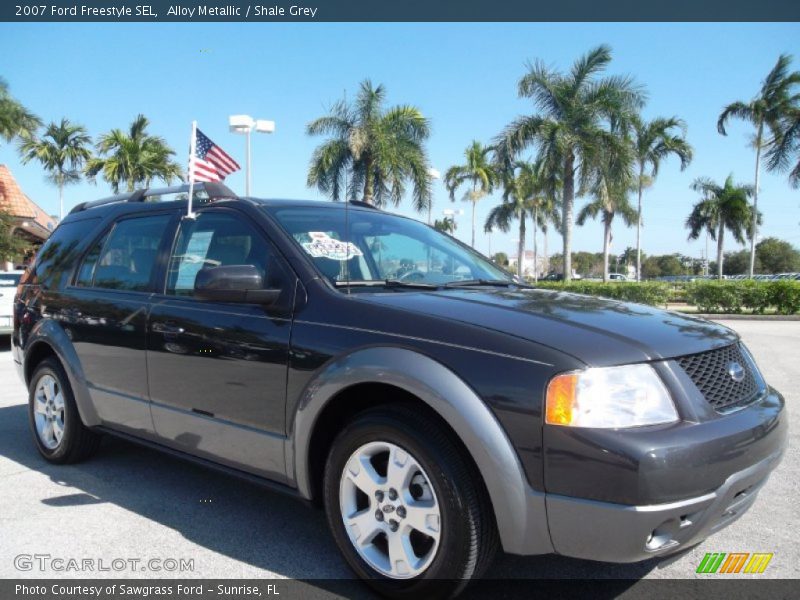 Alloy Metallic / Shale Grey 2007 Ford Freestyle SEL