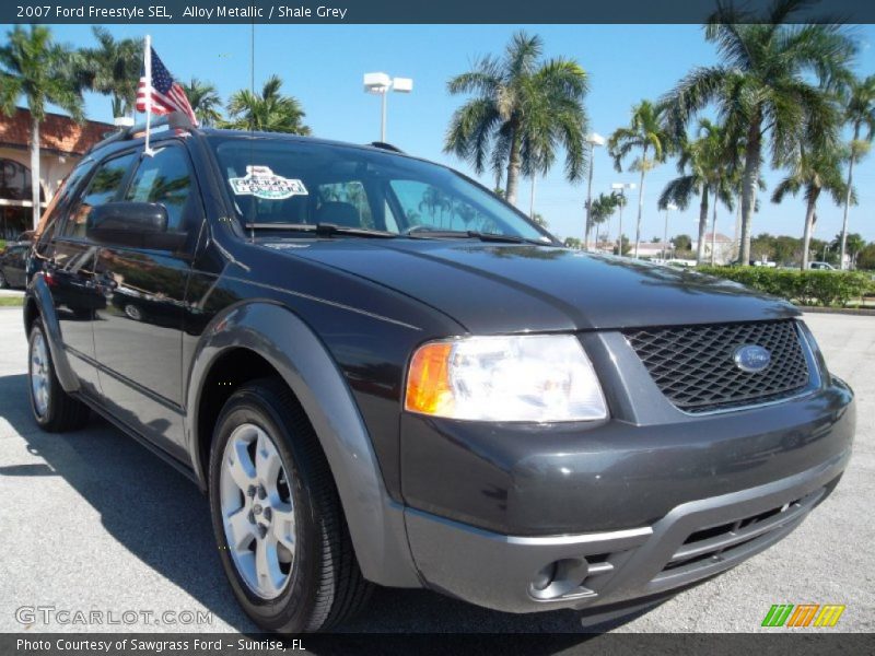 Alloy Metallic / Shale Grey 2007 Ford Freestyle SEL