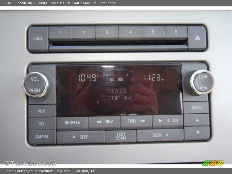 White Chocolate Tri Coat / Medium Light Stone 2008 Lincoln MKX
