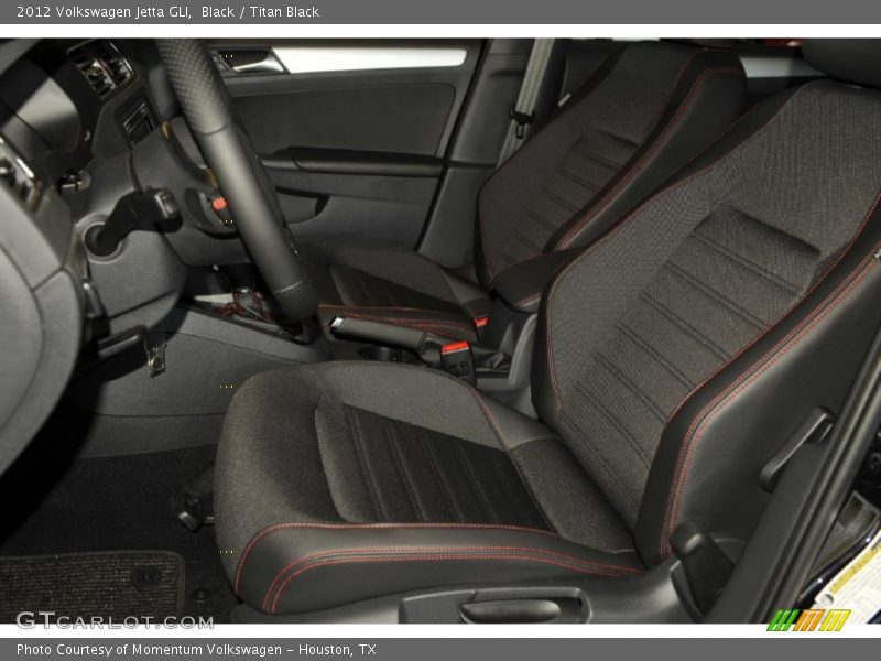 Black / Titan Black 2012 Volkswagen Jetta GLI