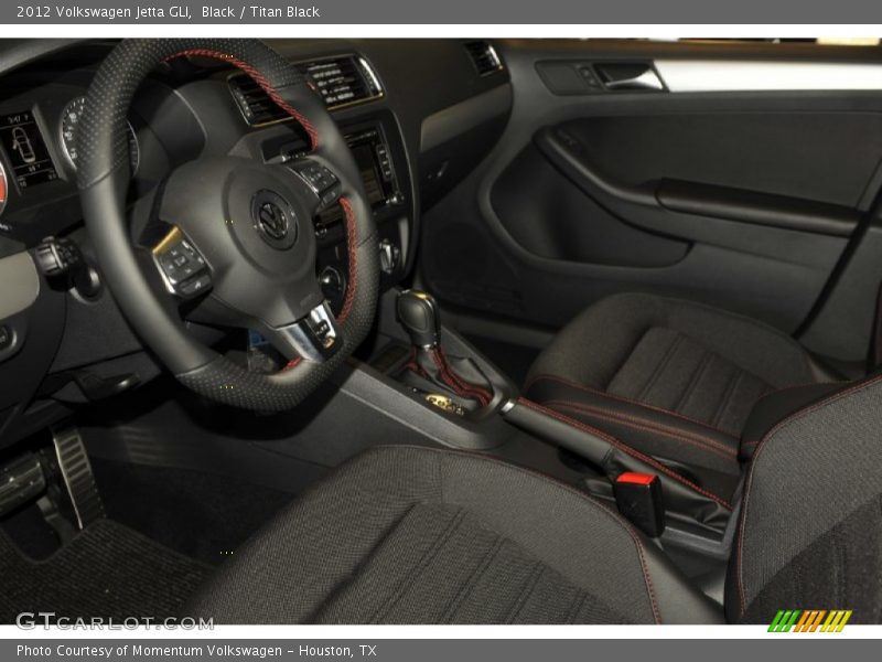 Black / Titan Black 2012 Volkswagen Jetta GLI