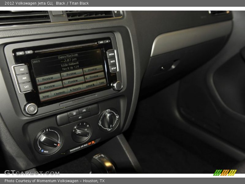Black / Titan Black 2012 Volkswagen Jetta GLI