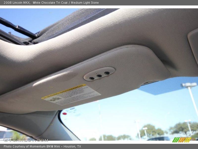 White Chocolate Tri Coat / Medium Light Stone 2008 Lincoln MKX