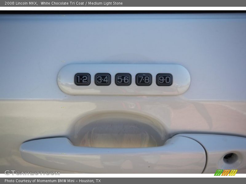White Chocolate Tri Coat / Medium Light Stone 2008 Lincoln MKX