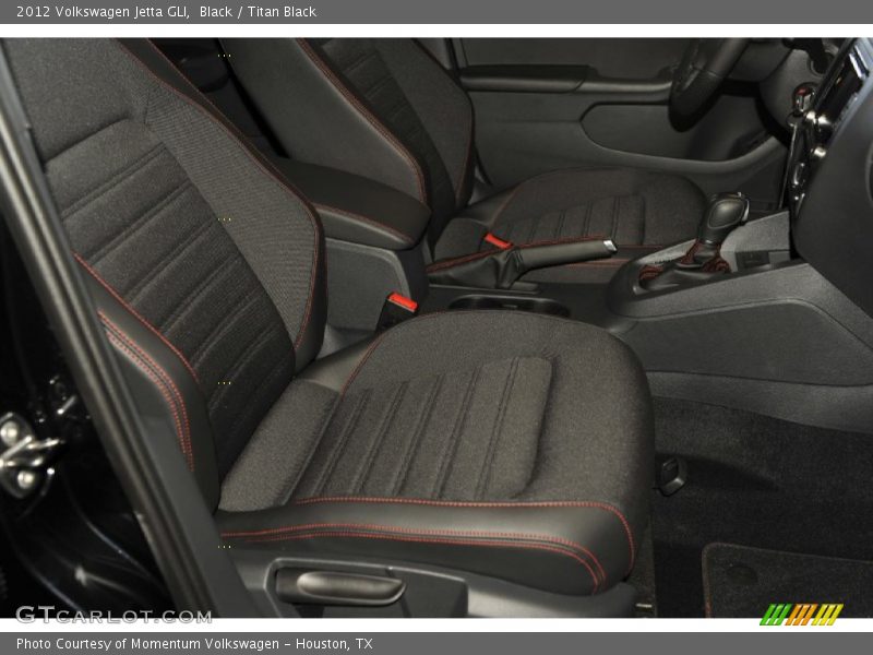 Black / Titan Black 2012 Volkswagen Jetta GLI