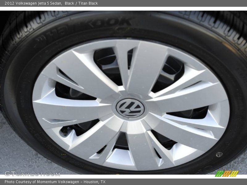 Black / Titan Black 2012 Volkswagen Jetta S Sedan