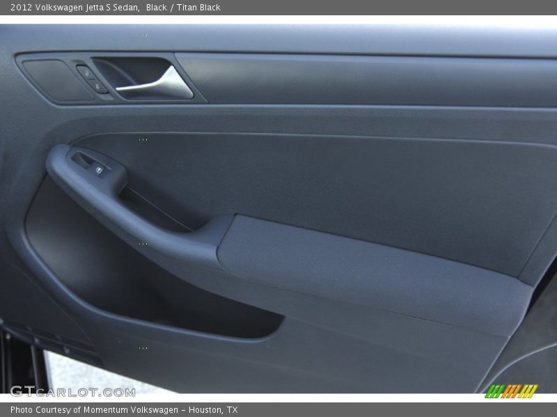 Black / Titan Black 2012 Volkswagen Jetta S Sedan