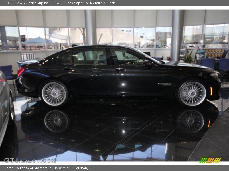 Black Sapphire Metallic / Black 2012 BMW 7 Series Alpina B7 LWB